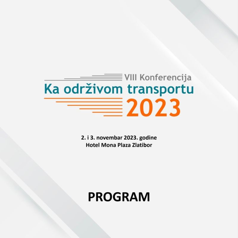 Balkanprogres na Osmoj Konferenciji o Održivom Transportu