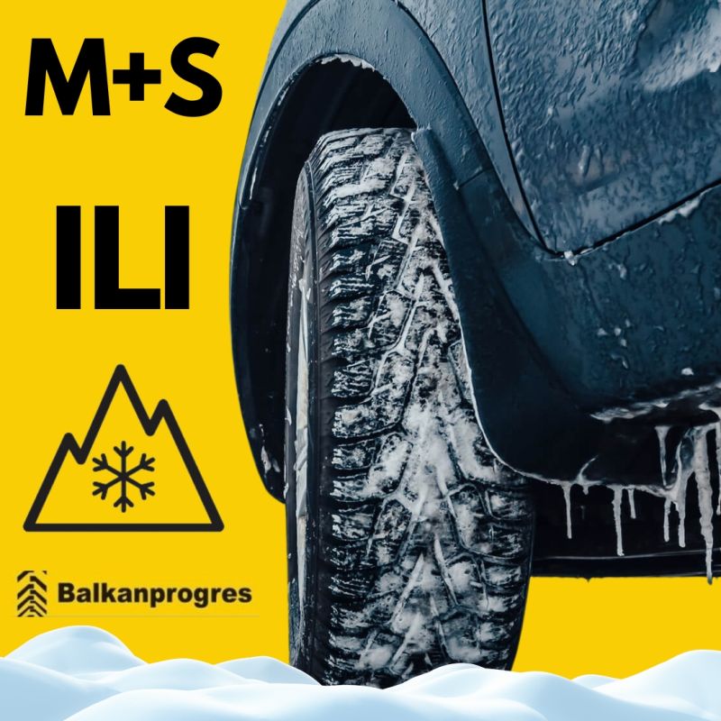 M+S gume izgubile „pravo" da budu prave zimske gume