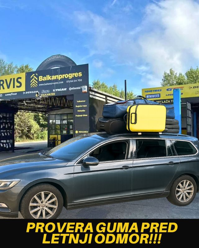 Najskuplja greška pred letovanje? Neproverena guma.