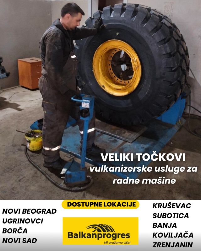 Vulkanizerski servis Subotica: Stručnjaci za velike točkove i teretna vozila